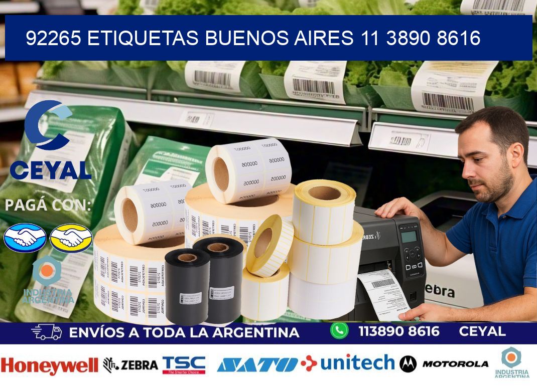 92265 ETIQUETAS BUENOS AIRES 11 3890 8616