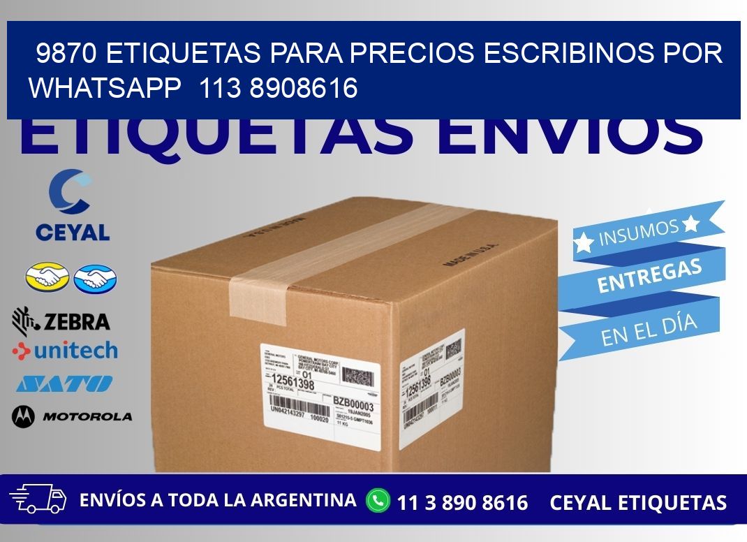 9870 ETIQUETAS PARA PRECIOS ESCRIBINOS POR WHATSAPP 113 8908616