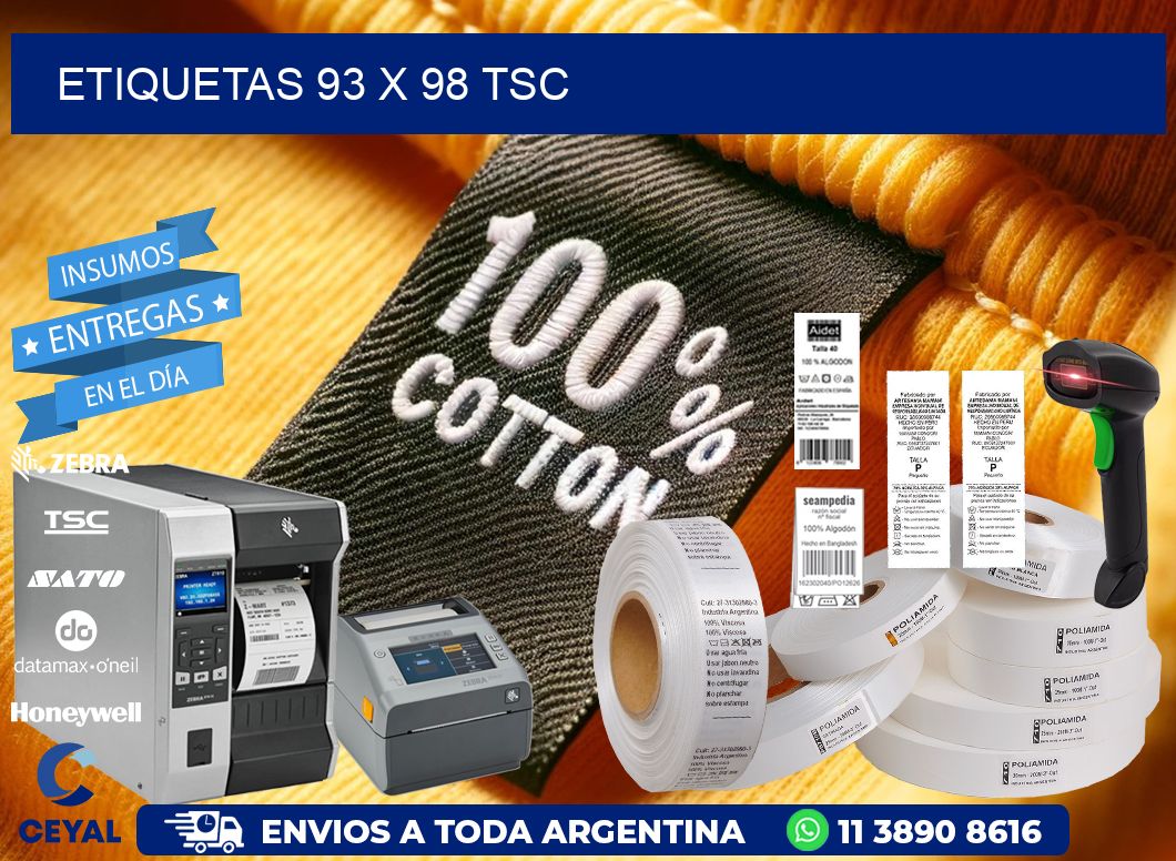 ETIQUETAS 93 x 98 TSC