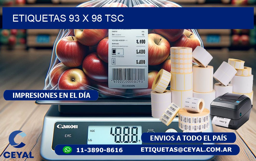 ETIQUETAS 93 x 98 TSC