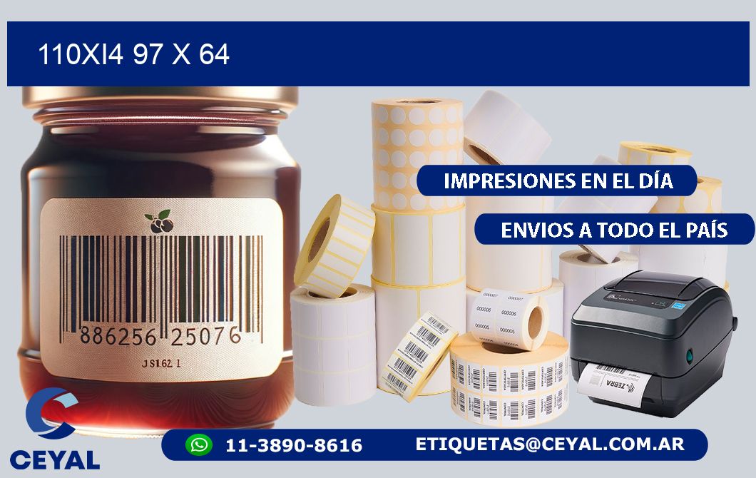 110Xi4 97 x 64