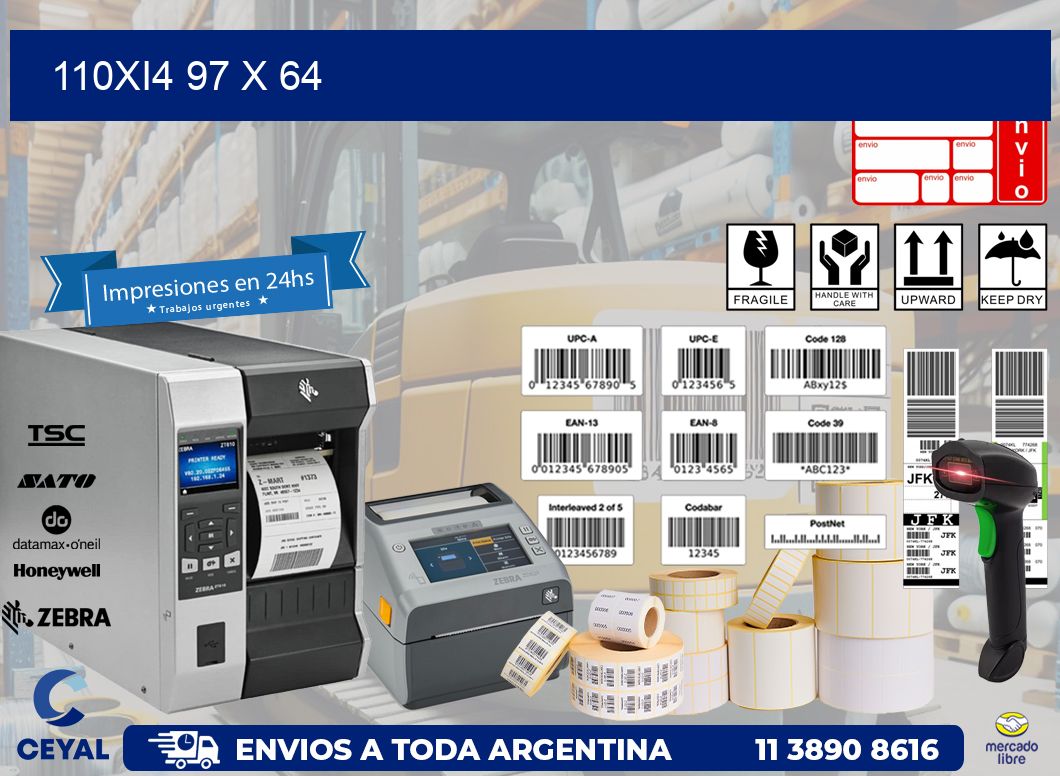 110Xi4 97 x 64