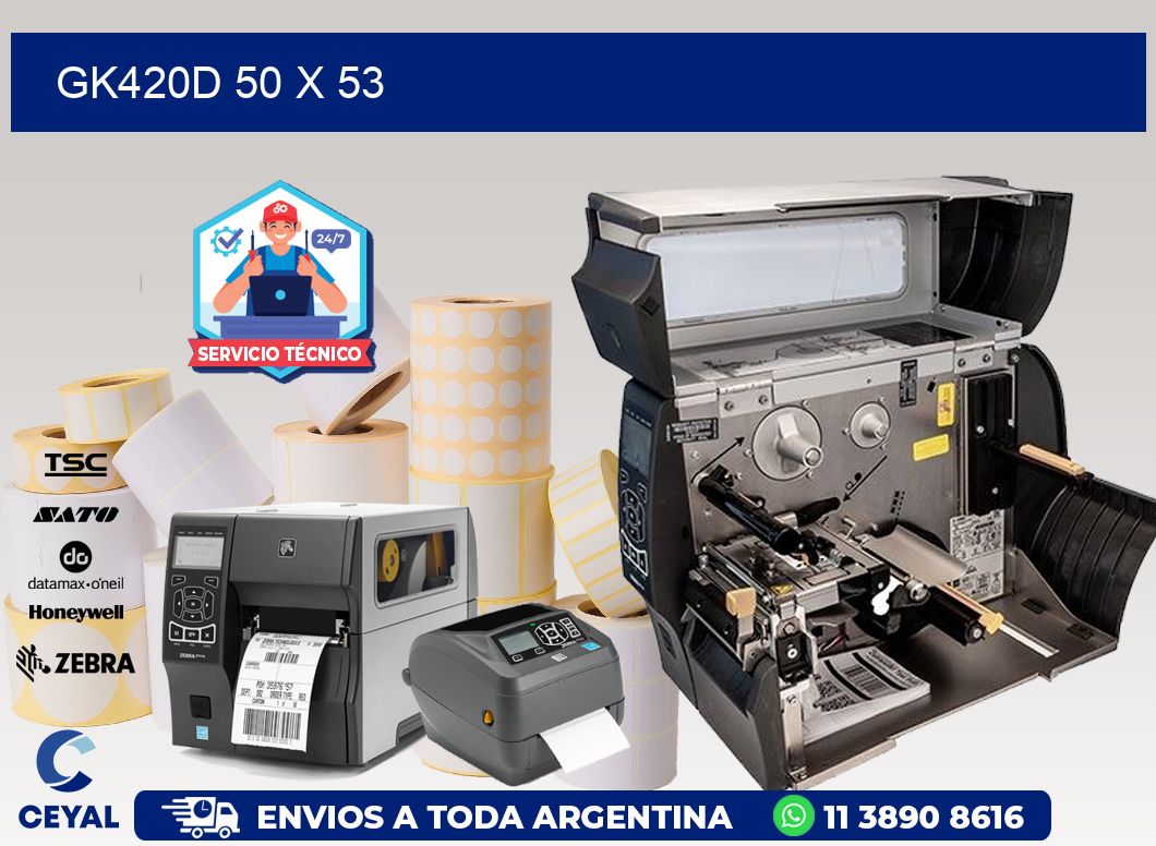 GK420D 50 x 53
