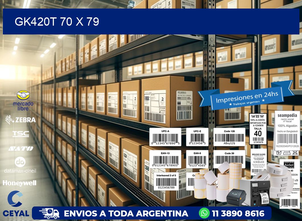 GK420T 70 x 79