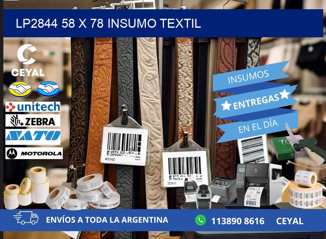 LP2844 58 x 78 INSUMO TEXTIL