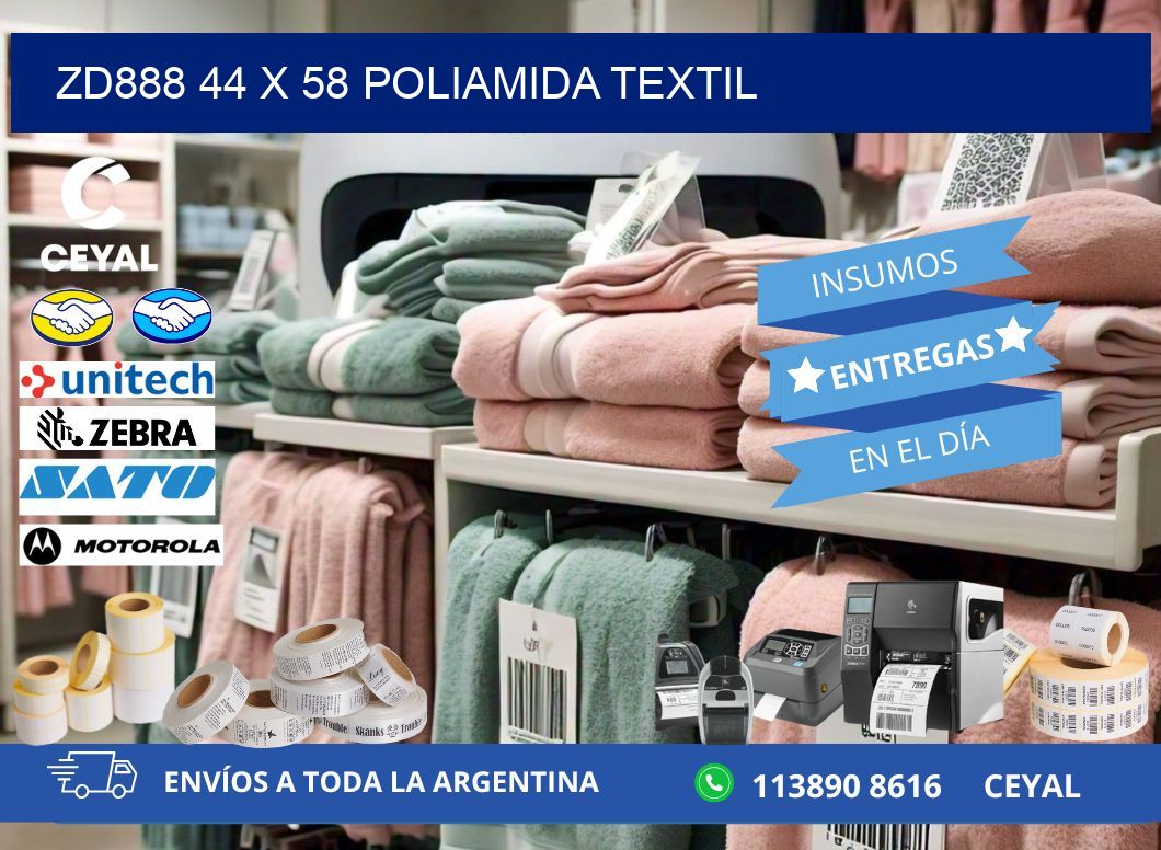 ZD888 44 x 58 POLIAMIDA TEXTIL