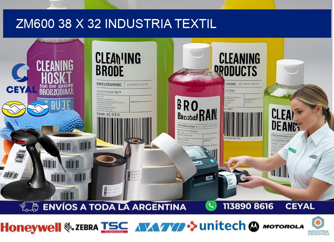 ZM600 38 x 32 INDUSTRIA TEXTIL