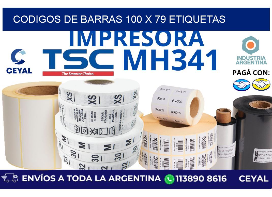 codigos de barras 100 x 79 etiquetas
