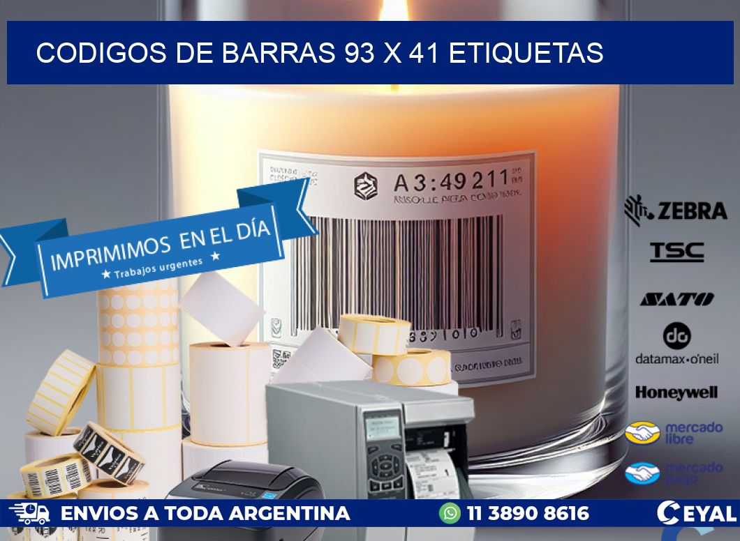 codigos de barras 93 x 41 etiquetas
