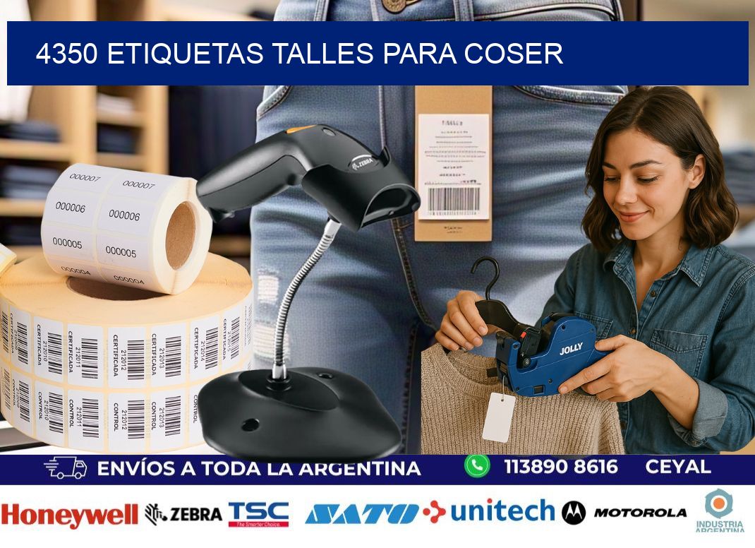 4350 ETIQUETAS TALLES PARA COSER