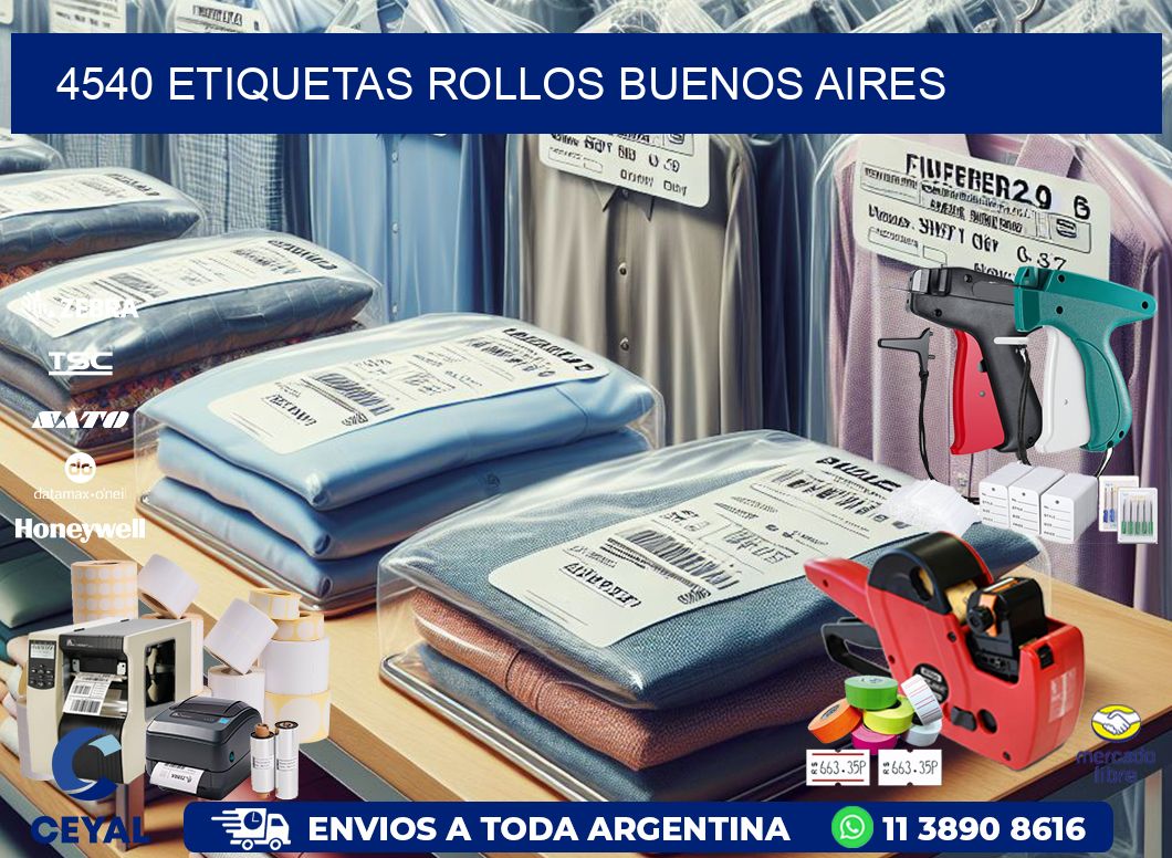 4540 etiquetas rollos buenos aires