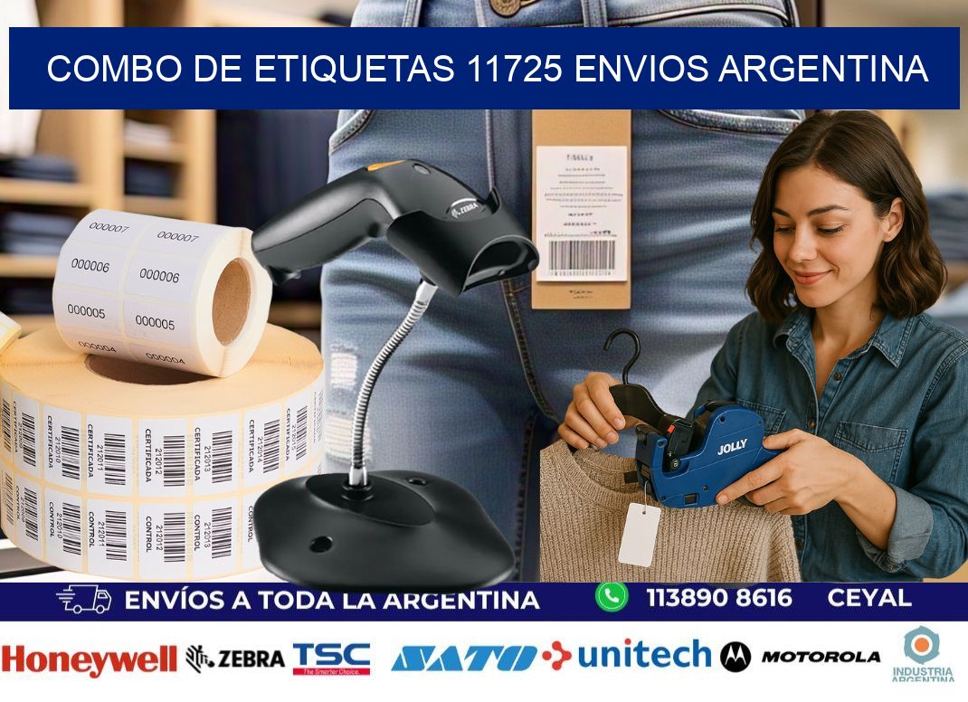 Combo de etiquetas 11725 ENVIOS ARGENTINA