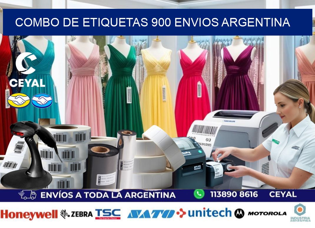 Combo de etiquetas 900 ENVIOS ARGENTINA