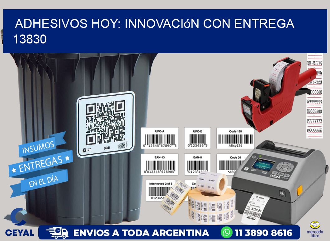Adhesivos Hoy: Innovación con Entrega 13830