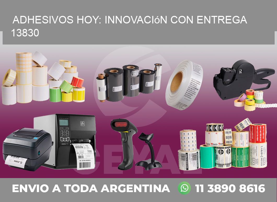 Adhesivos Hoy: Innovación con Entrega 13830