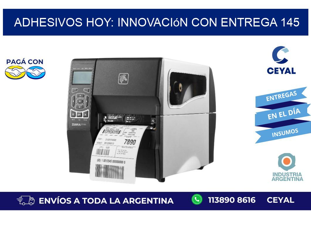 Adhesivos Hoy: Innovación con Entrega 145