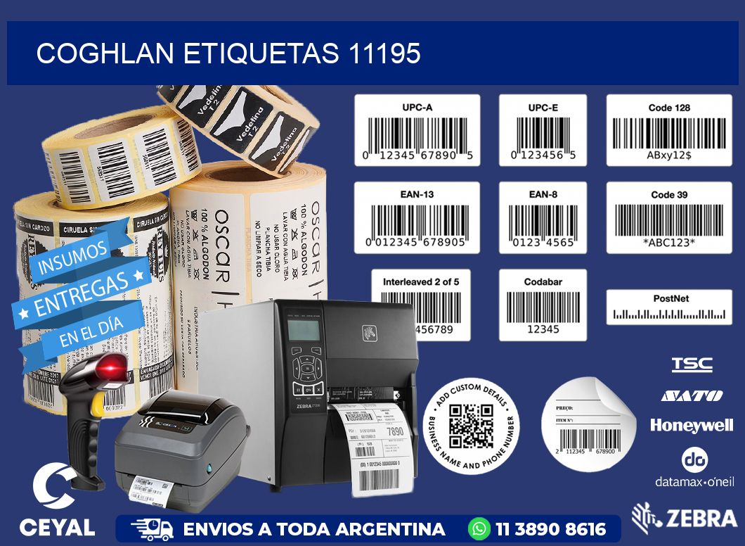 Coghlan etiquetas 11195