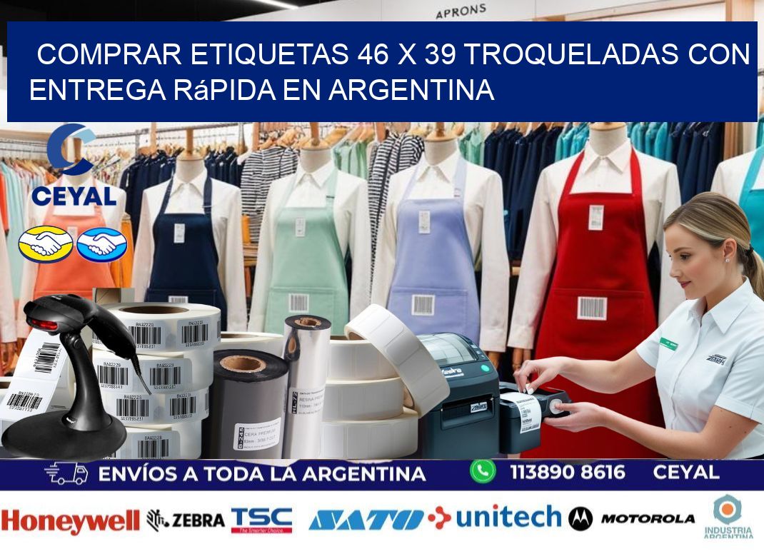 Comprar etiquetas 46 x 39 troqueladas con entrega rápida en Argentina