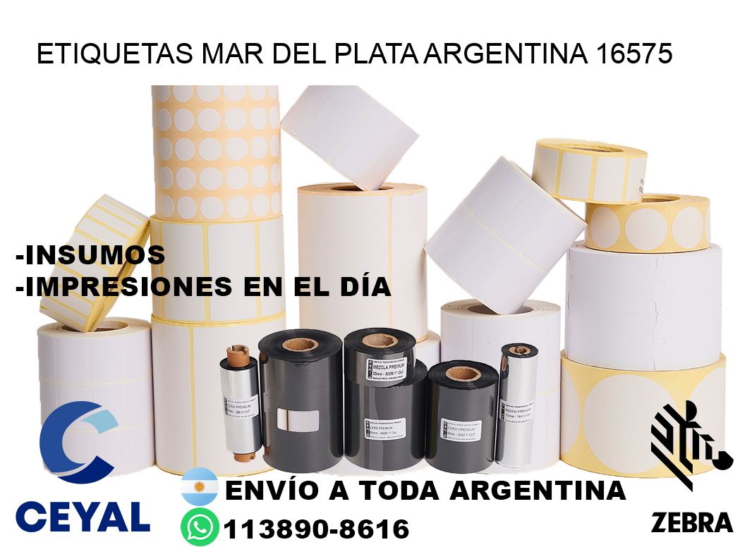 Etiquetas Mar del Plata Argentina 16575