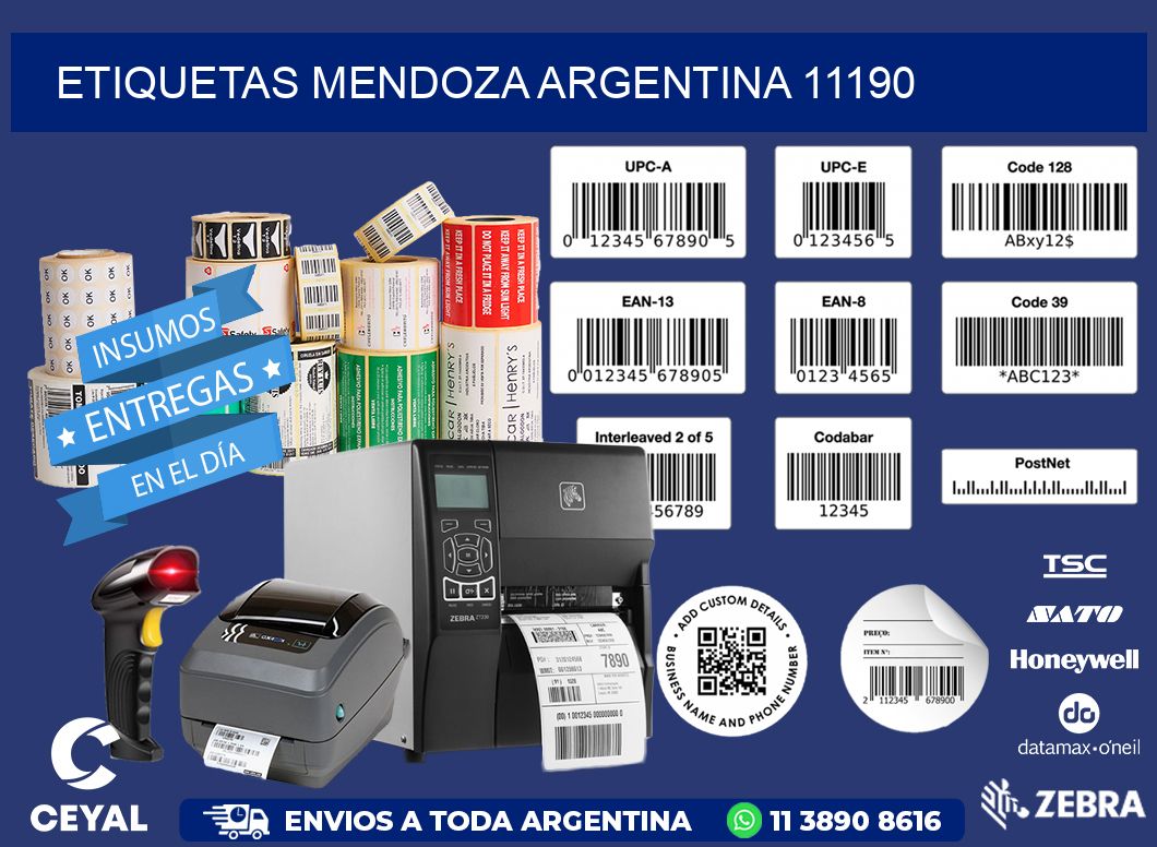 Etiquetas Mendoza Argentina 11190