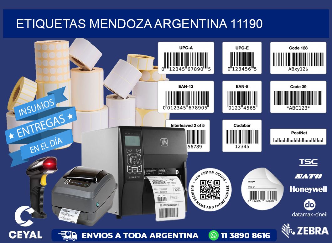 Etiquetas Mendoza Argentina 11190