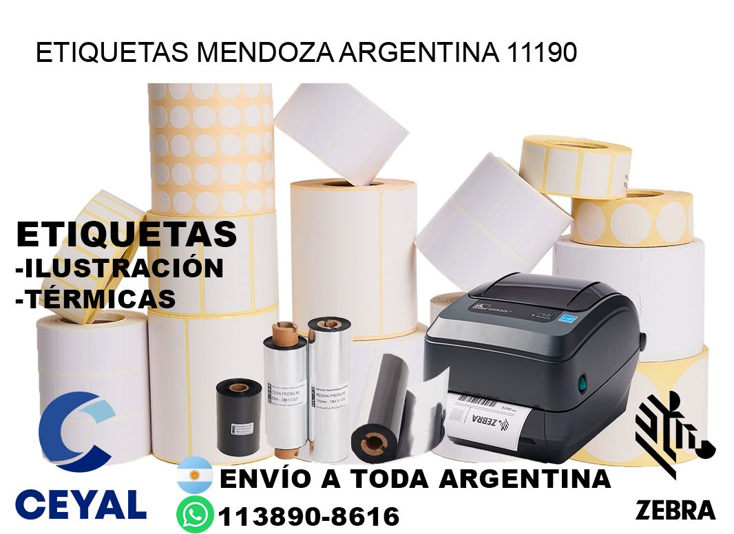 Etiquetas Mendoza Argentina 11190