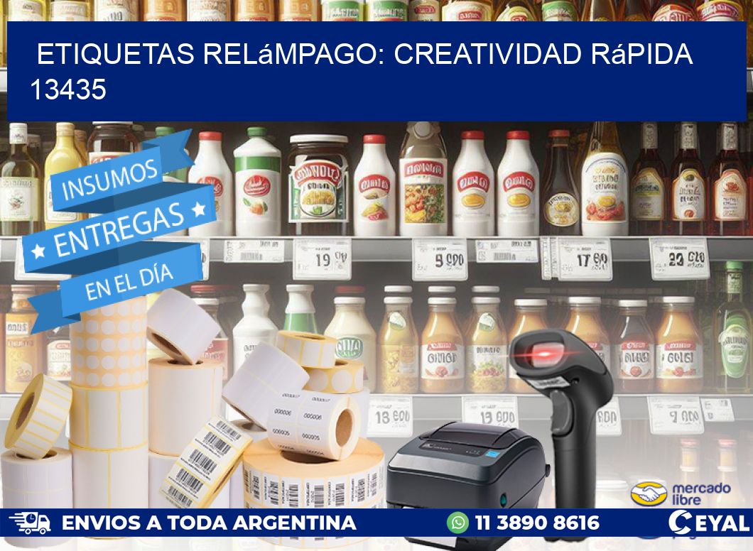 Etiquetas Relámpago: Creatividad Rápida 13435
