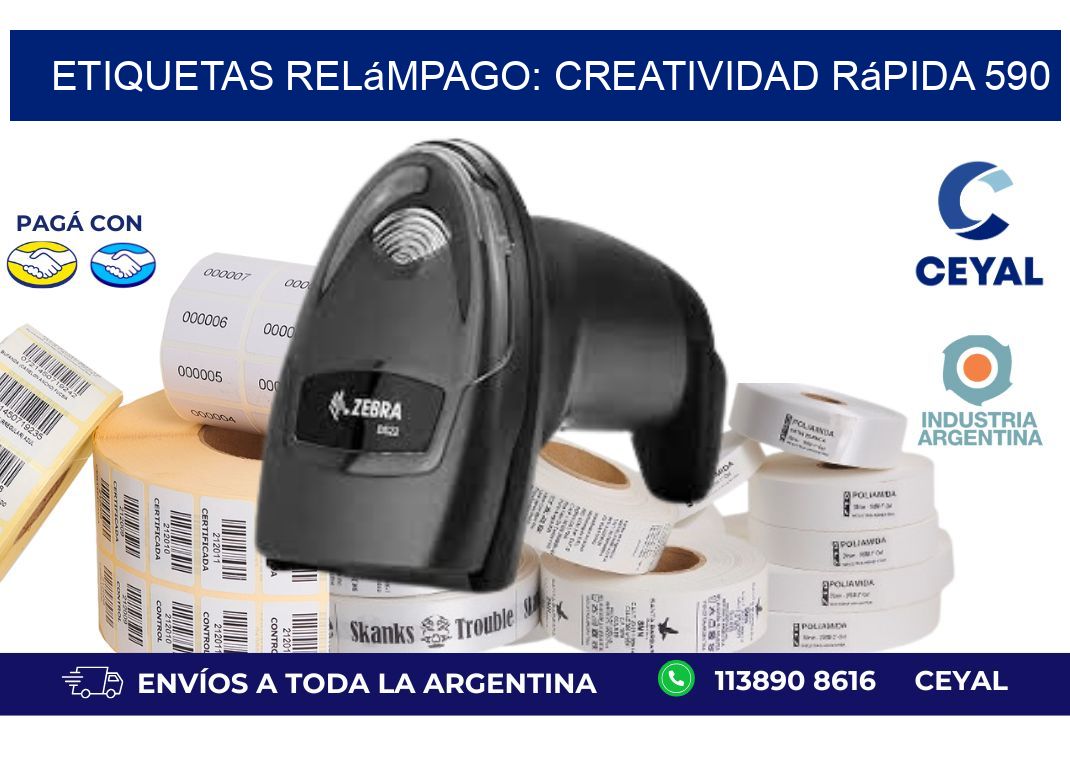 Etiquetas Relámpago: Creatividad Rápida 590