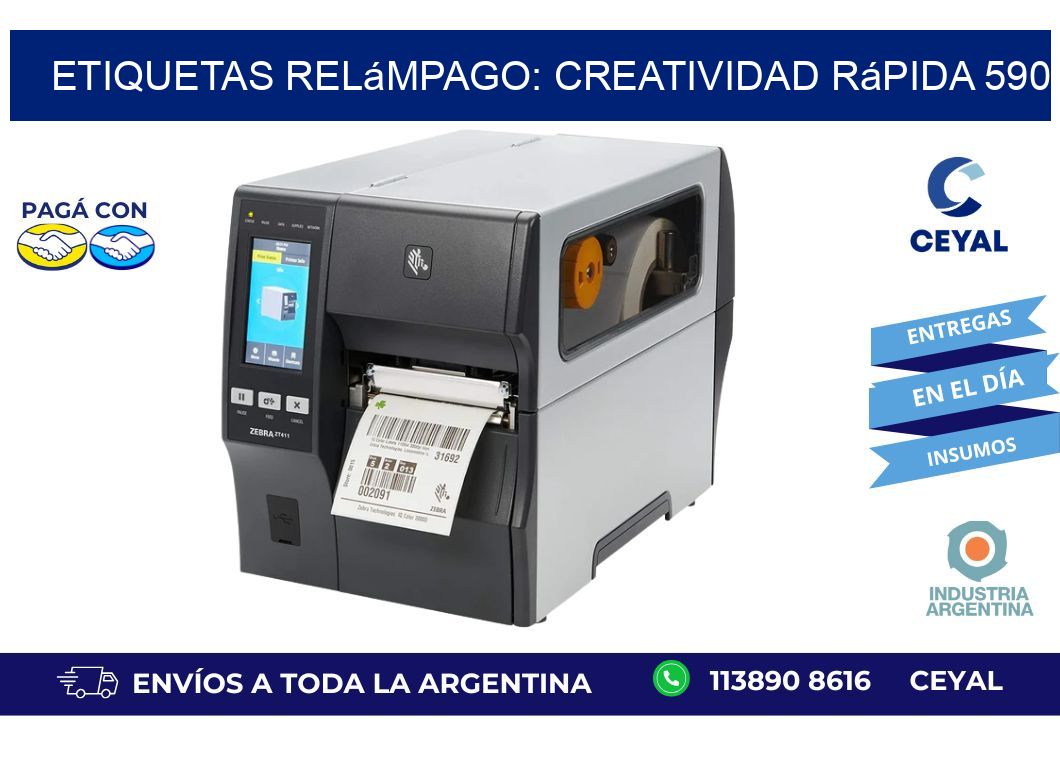Etiquetas Relámpago: Creatividad Rápida 590