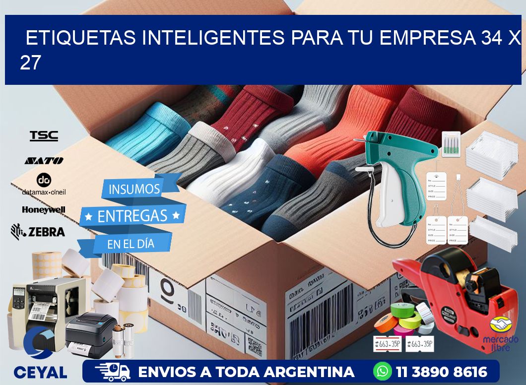 Etiquetas inteligentes para tu empresa 34 x 27