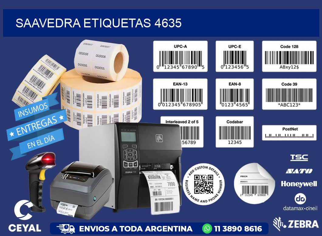 Saavedra etiquetas 4635