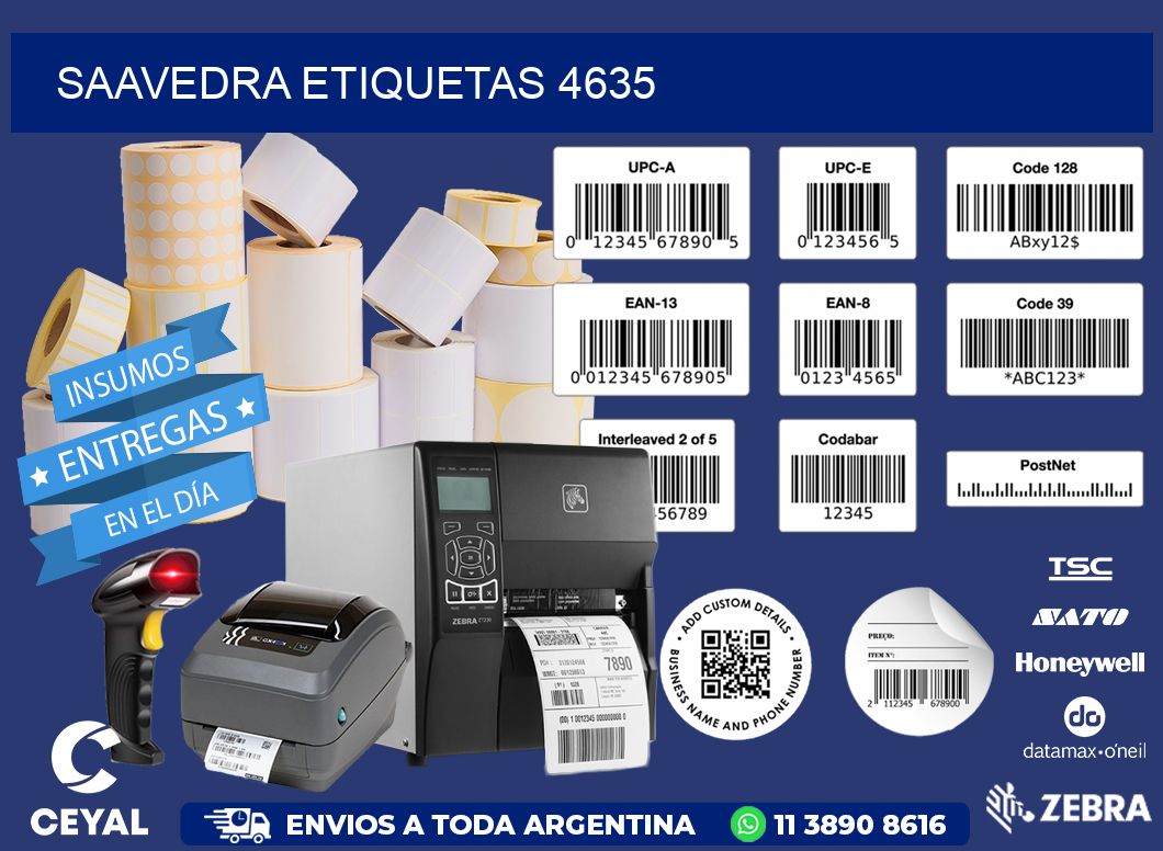 Saavedra etiquetas 4635