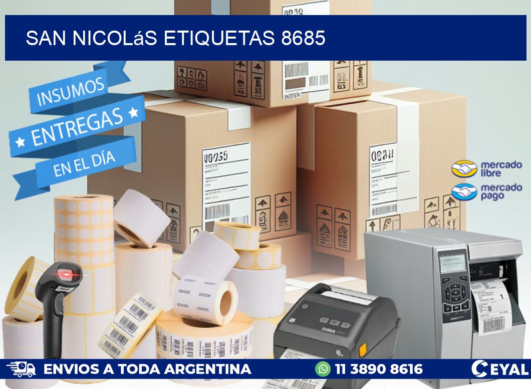 San Nicolás etiquetas 8685