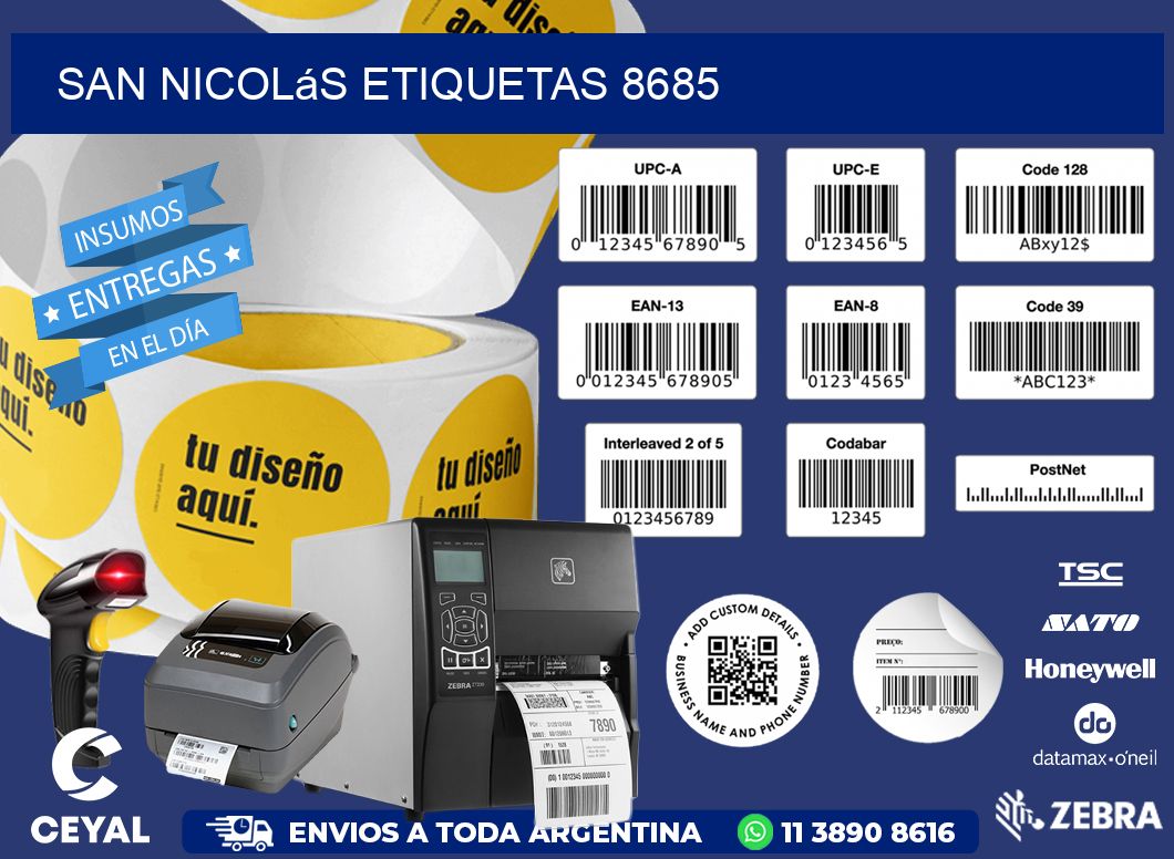 San Nicolás etiquetas 8685