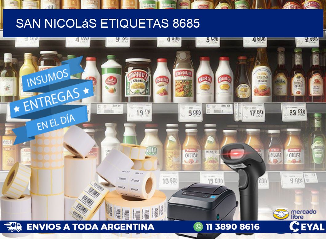 San Nicolás etiquetas 8685