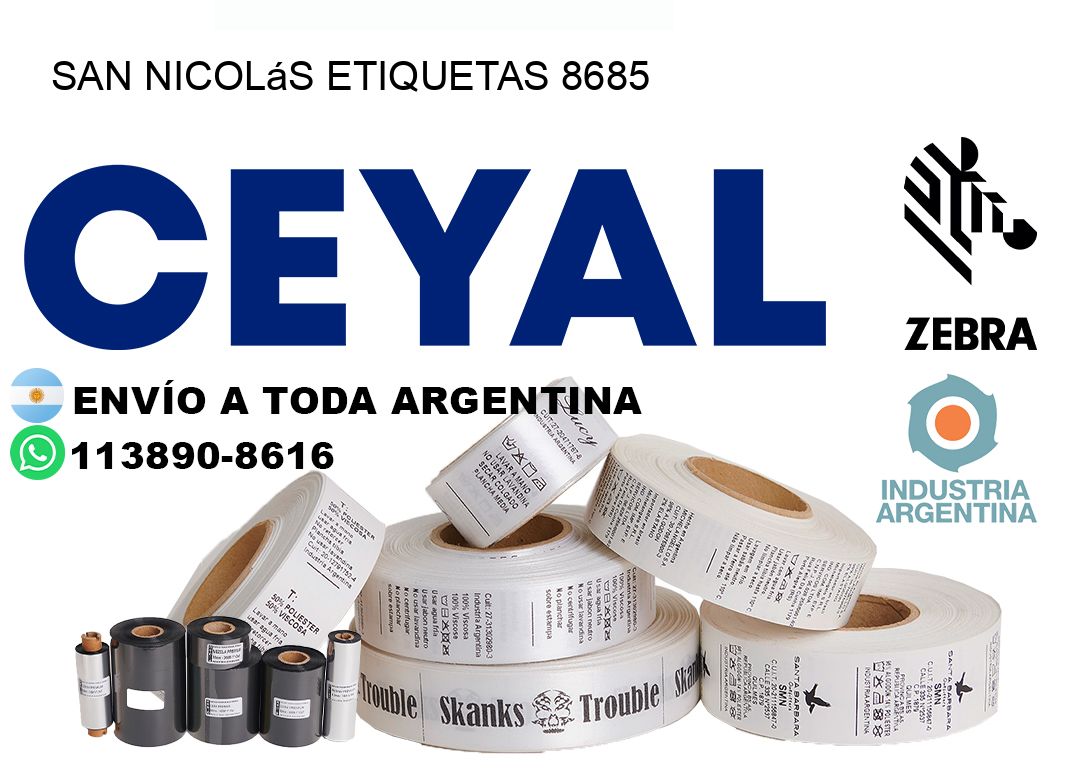 San Nicolás etiquetas 8685