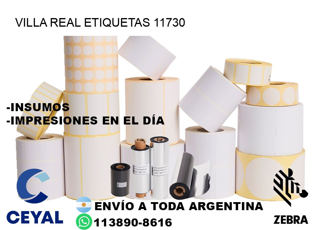 Villa Real etiquetas 11730