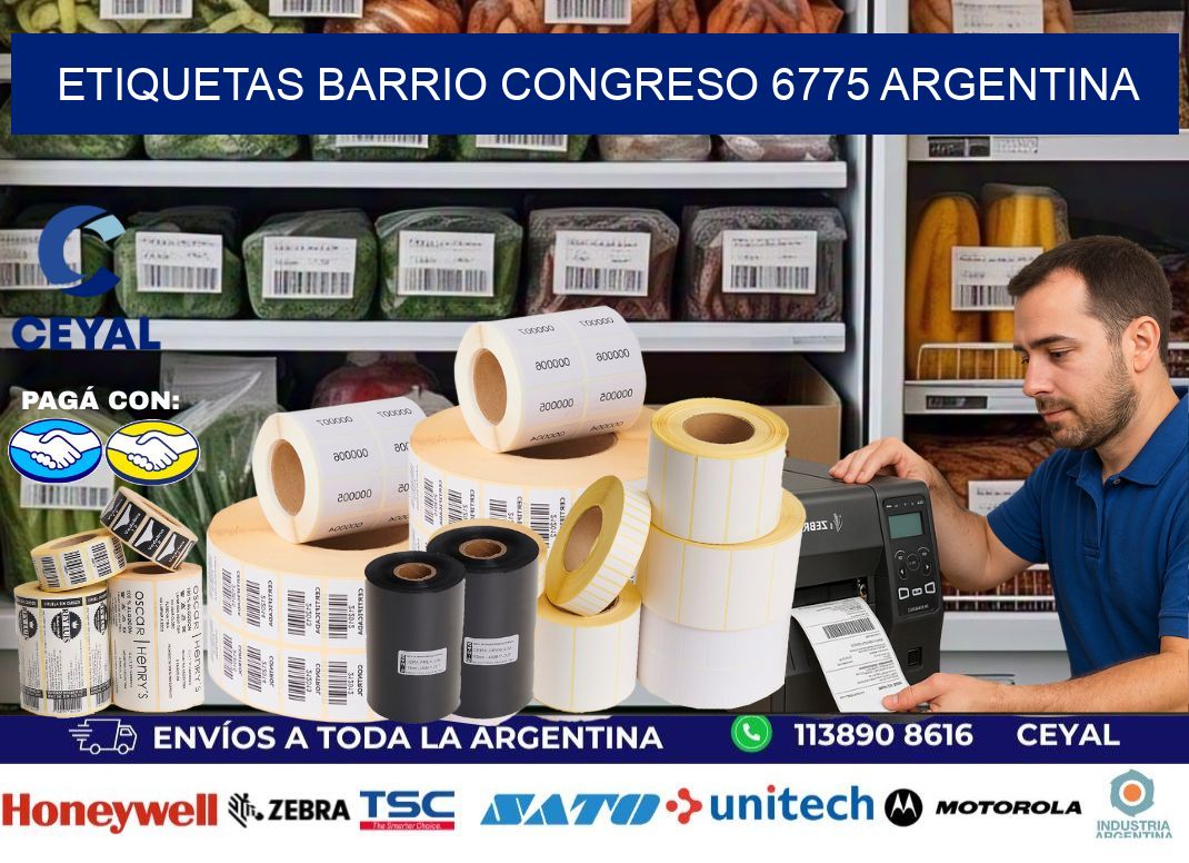 etiquetas barrio congreso 6775 argentina