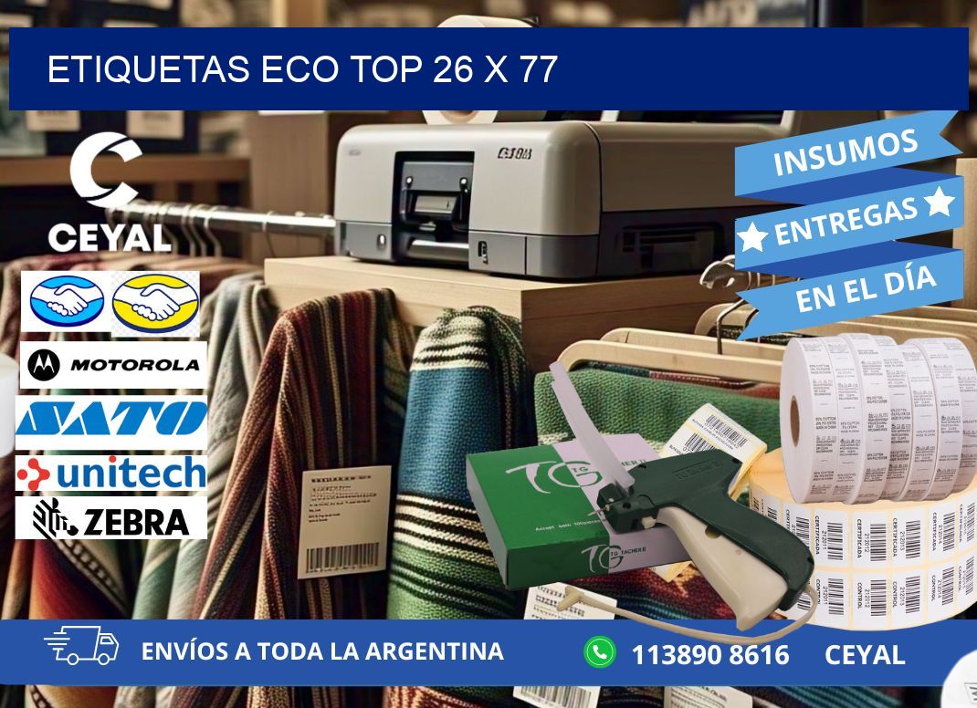etiquetas eco top 26 x 77