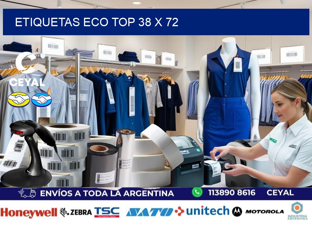 etiquetas eco top 38 x 72