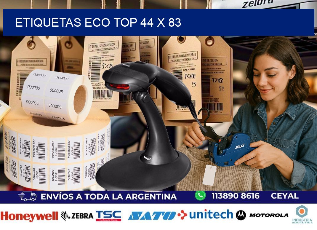 etiquetas eco top 44 x 83