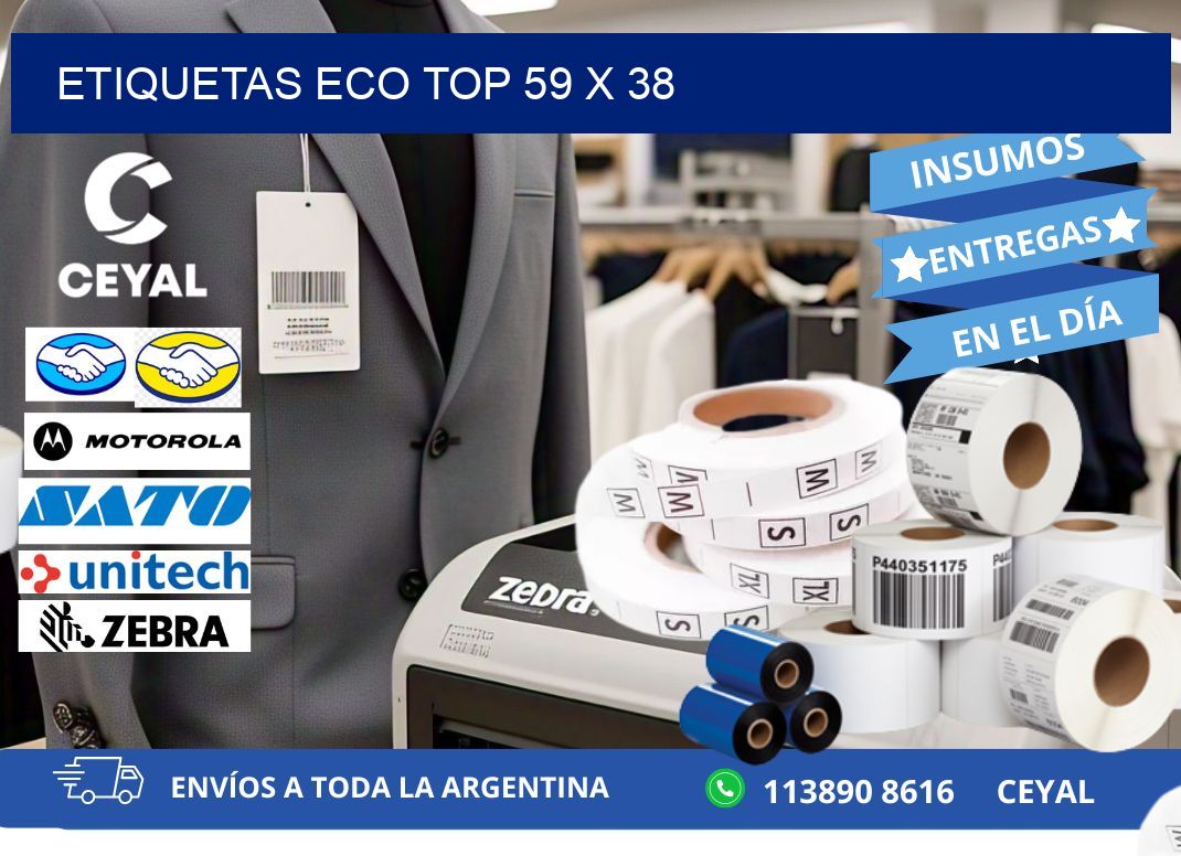 etiquetas eco top 59 x 38