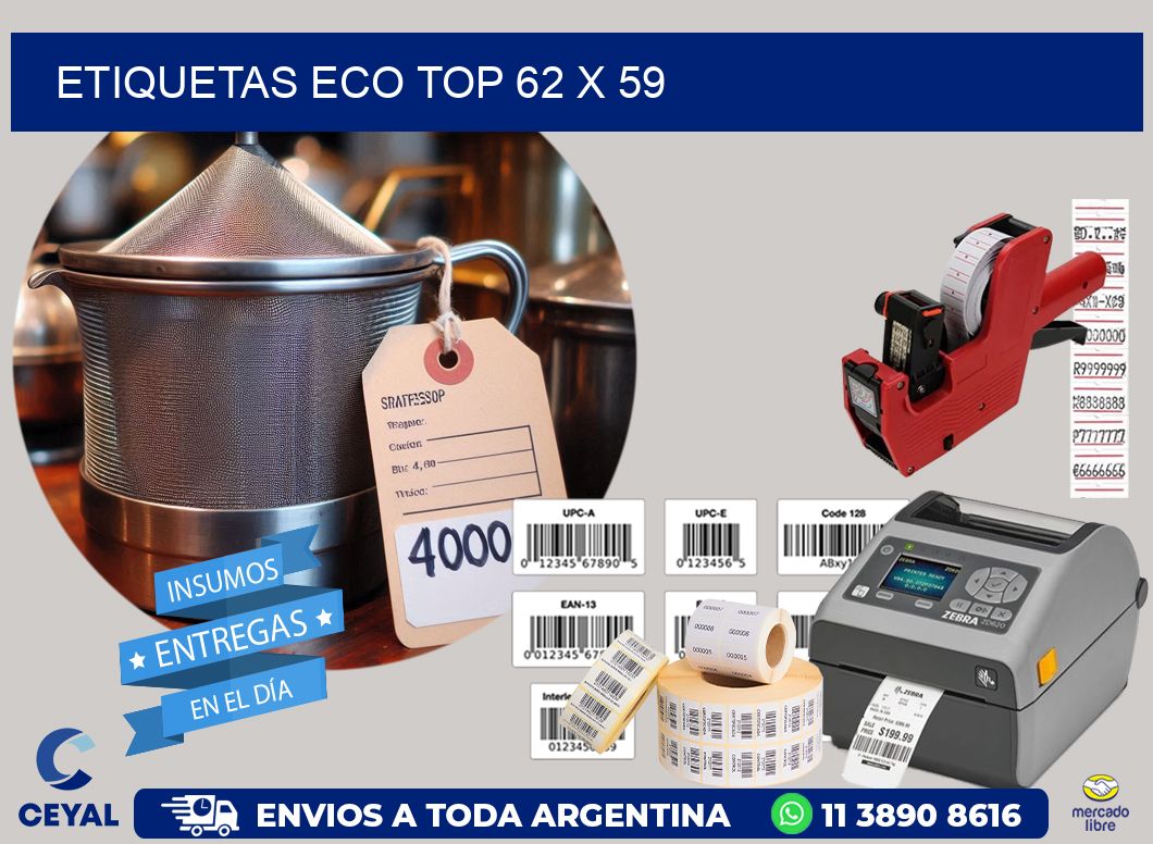 etiquetas eco top 62 x 59