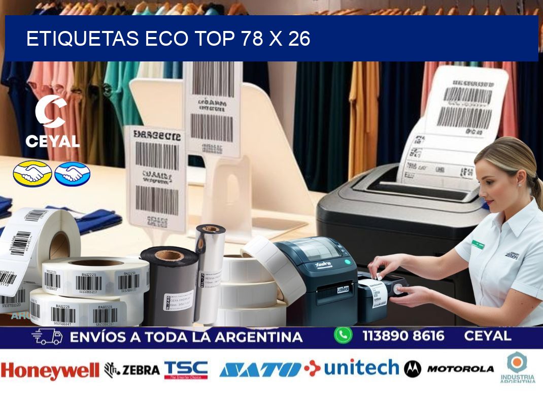 etiquetas eco top 78 x 26