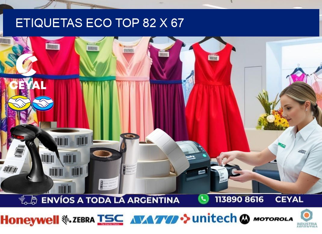 etiquetas eco top 82 x 67