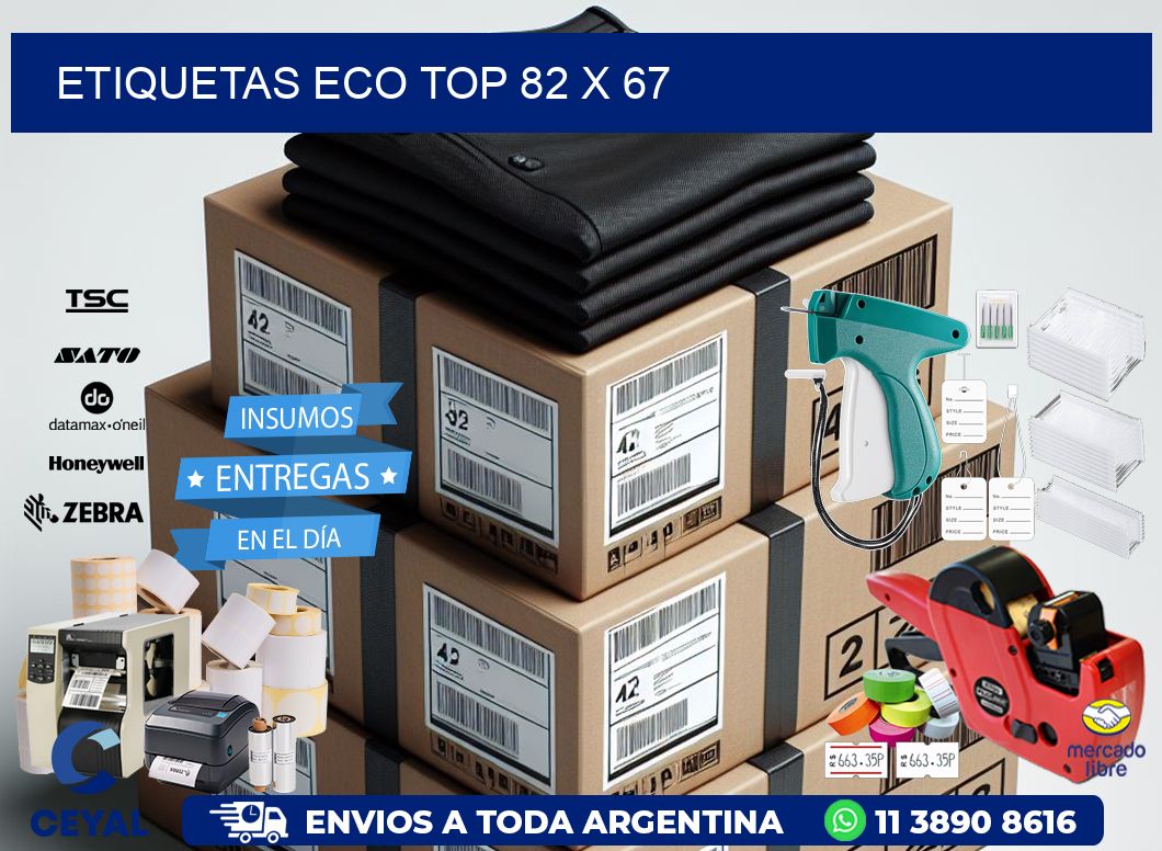 etiquetas eco top 82 x 67