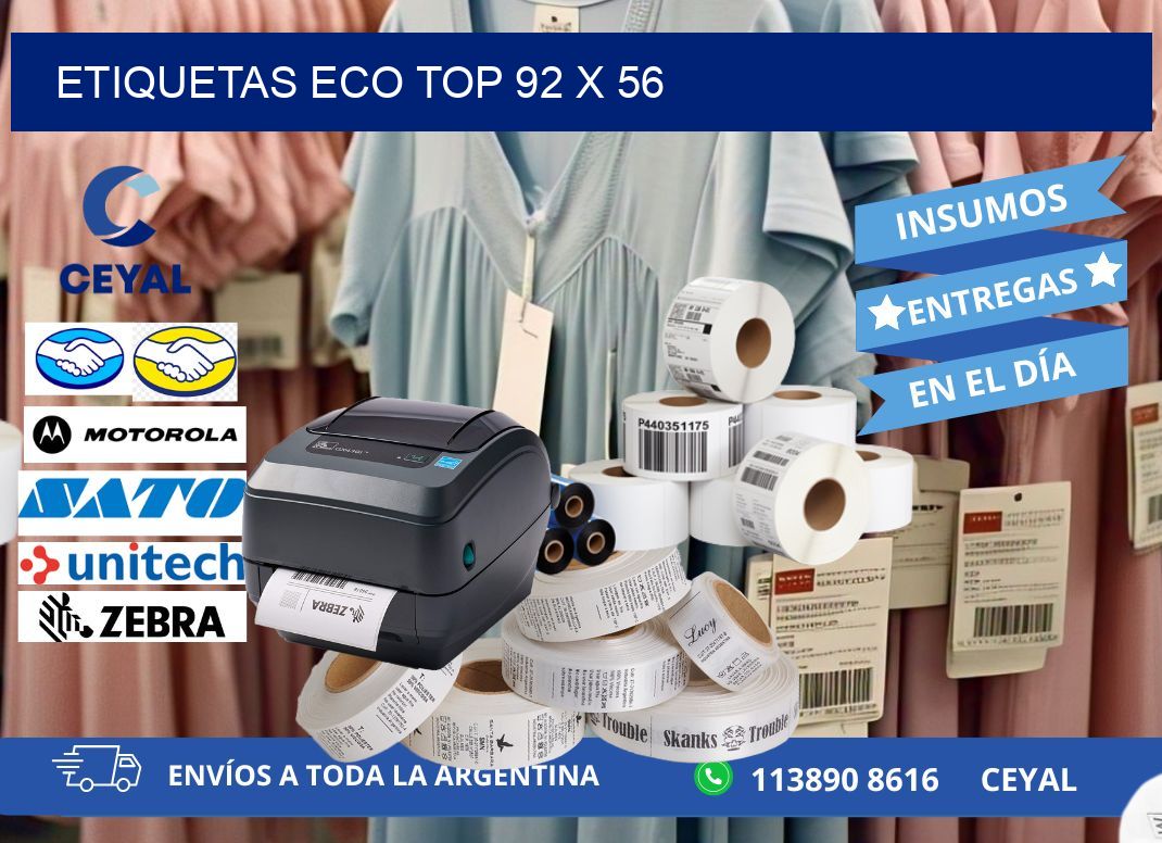 etiquetas eco top 92 x 56