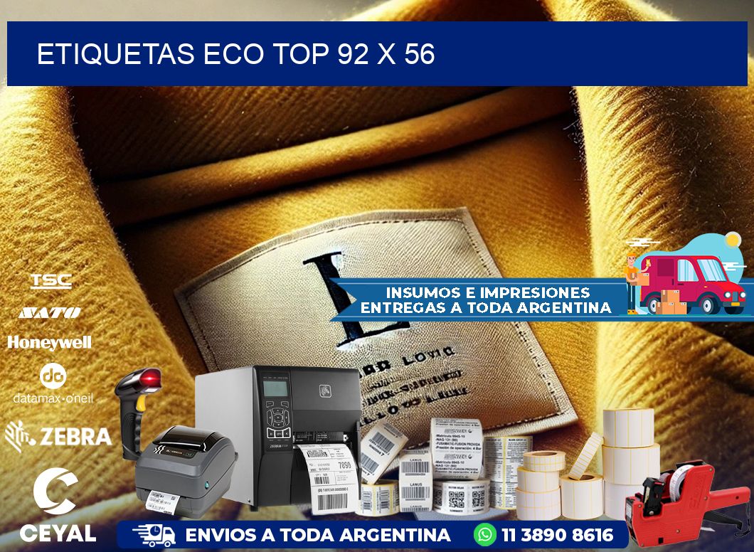 etiquetas eco top 92 x 56