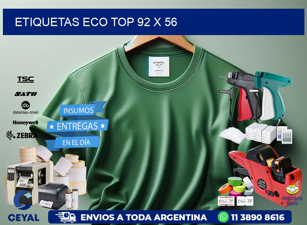 etiquetas eco top 92 x 56