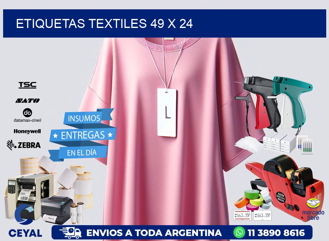 etiquetas textiles 49 x 24